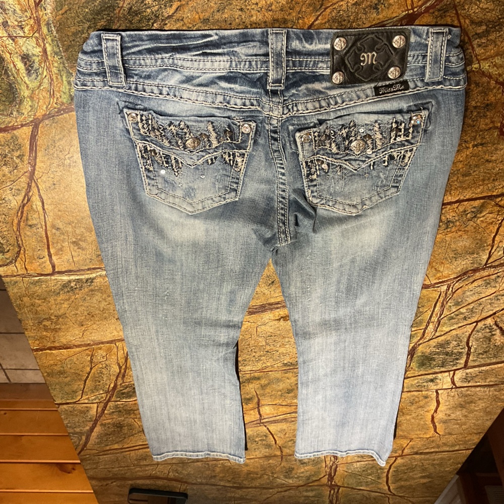 Miss Me Light Blue Boot Cut Jeans